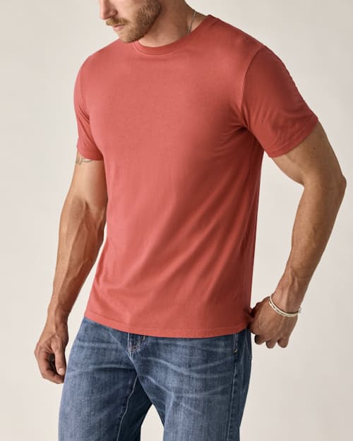 on model image of Vintage Soft Wash T-Shirt