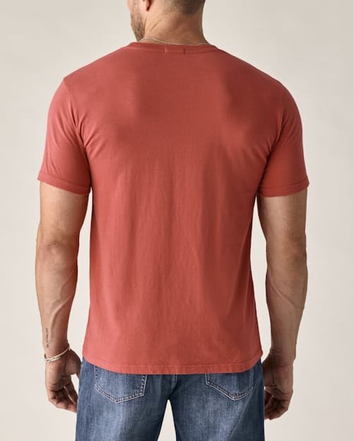 on model image of Vintage Soft Wash T-Shirt