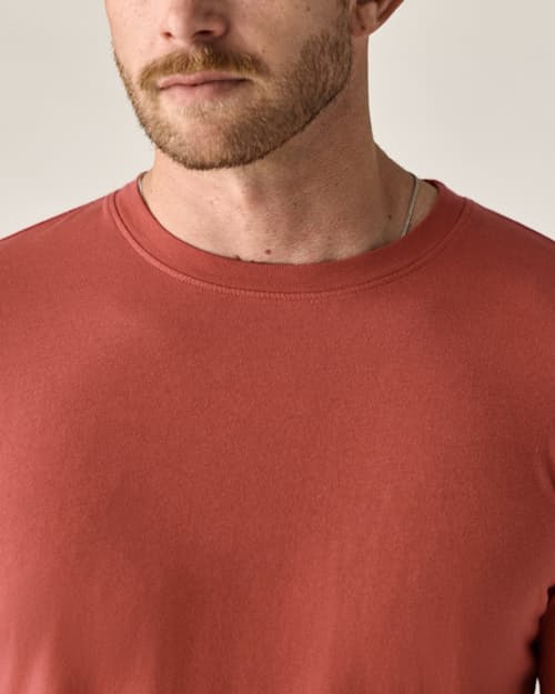 on model image of Vintage Soft Wash T-Shirt