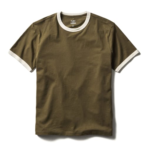 laydown image of Ringer T-Shirt