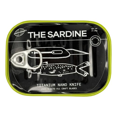 laydown image of Sardine Titanium Nano Knife