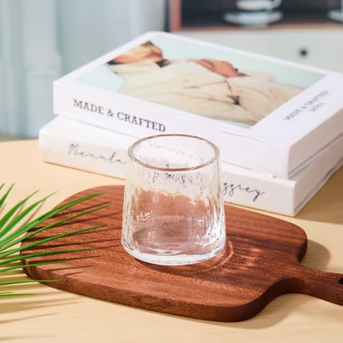 lifestyle image of Japanese Chamvin Whiskey Glass
