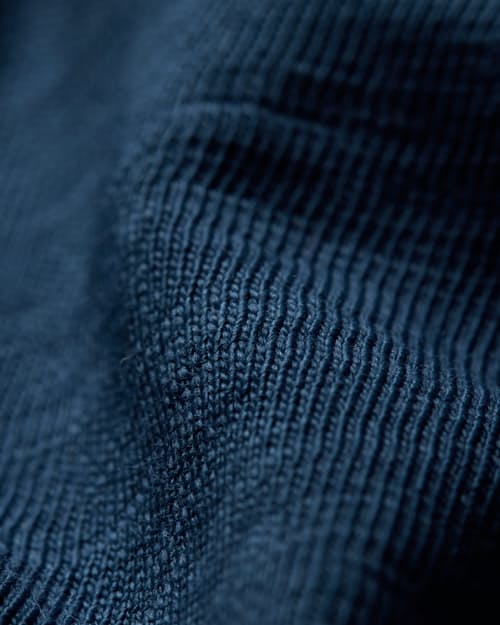 laydown detail image of Short Sleeve Slub Henley