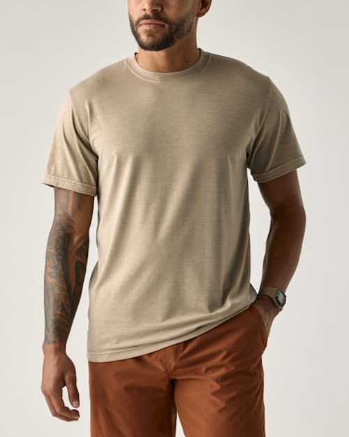 on model image of PatinaTech T-Shirt