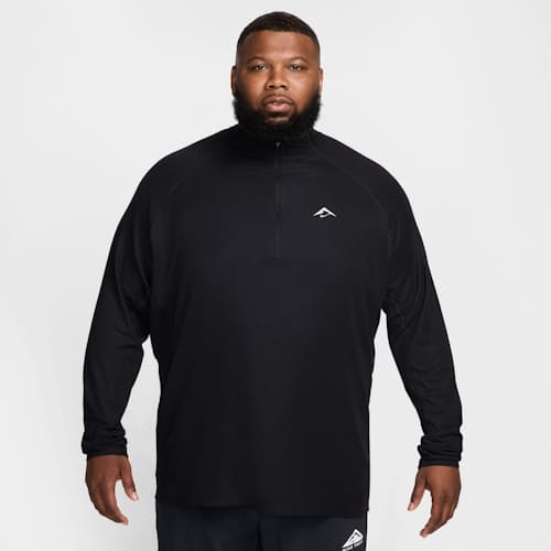 on model image of Trail Midlayer Half-Zip