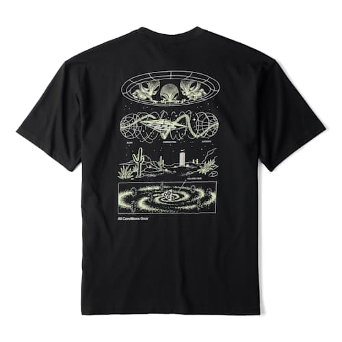 laydown image of Acg Mystery Lights T-Shirt