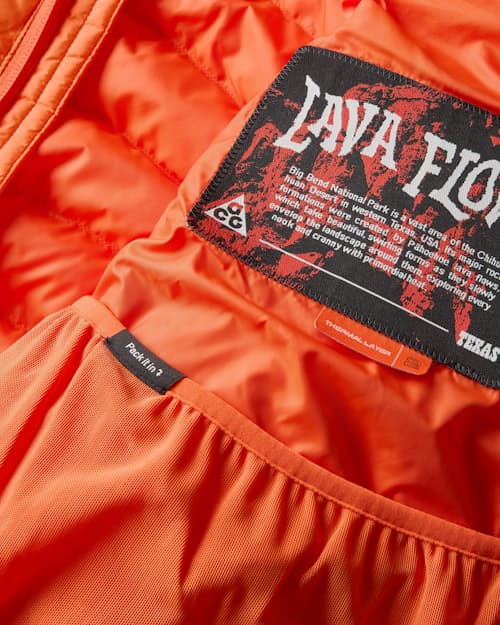 laydown detail image of Acg Lava Flow Jacket