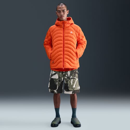 on model image of Acg Lava Flow Jacket