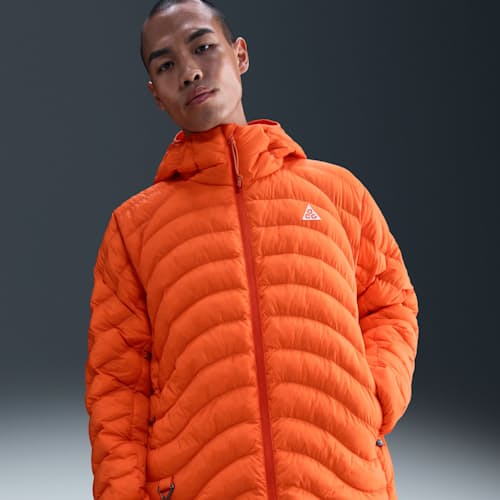 on model image of Acg Lava Flow Jacket