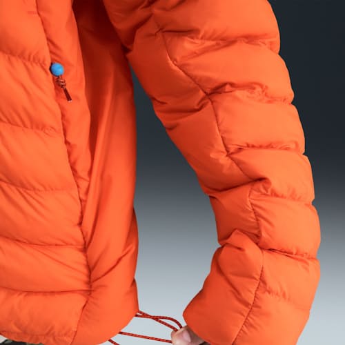 on model image of Acg Lava Flow Jacket