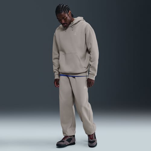 on model image of Acg Tuff Fleece Hoodie