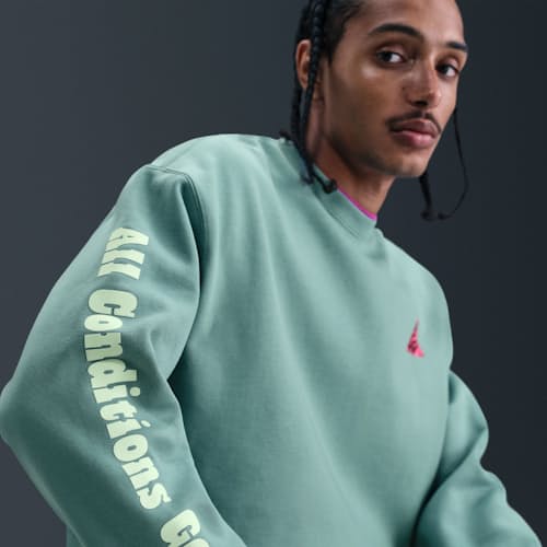 lifestyle image of Acg Tuff Fleece Crew