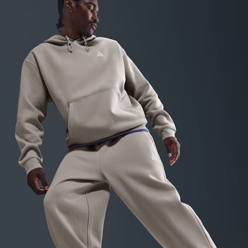 on model image of Acg Tuff Fleece Pant