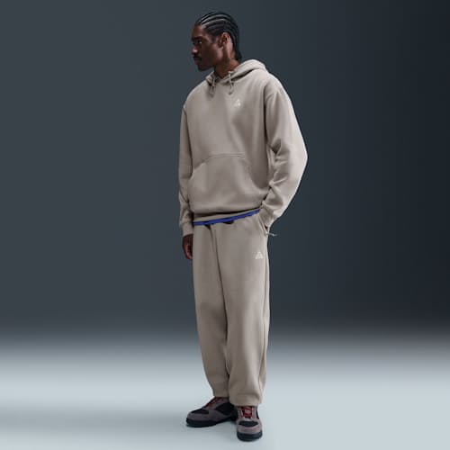 on model image of Acg Tuff Fleece Pant