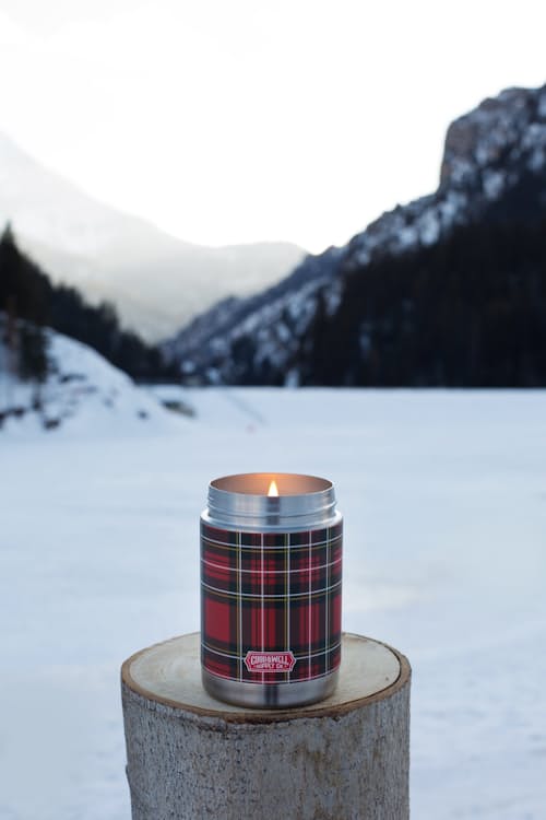 lifestyle image of Vintage Canteen Candle