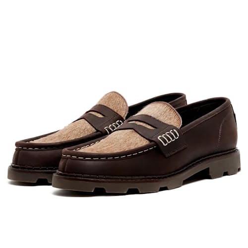 laydown image of Modena Penny Loafer