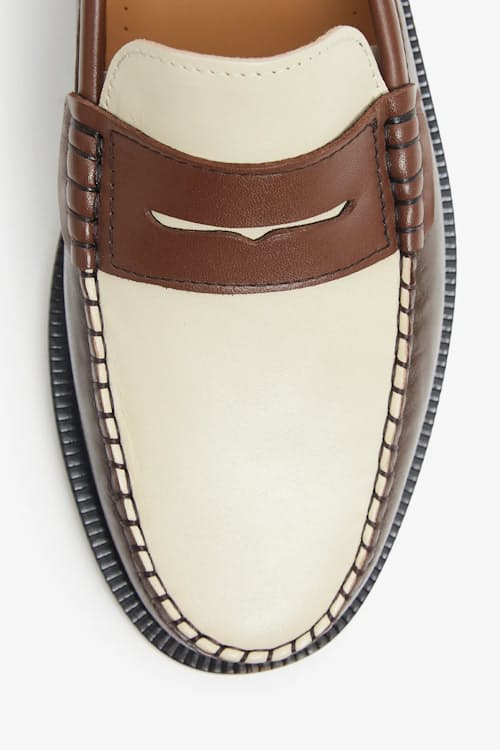laydown detail image of Vega Penny Loafer