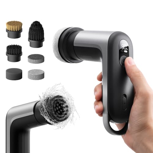 laydown detail image of Grip Cordless Spin Scrubber