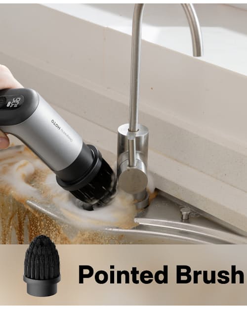 lifestyle image of Grip Cordless Spin Scrubber