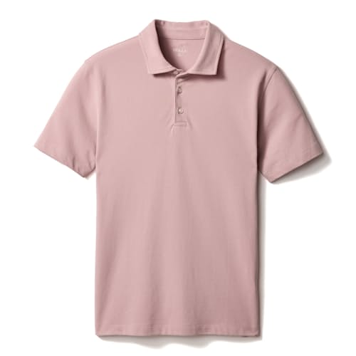 laydown image of Fino Pique Polo