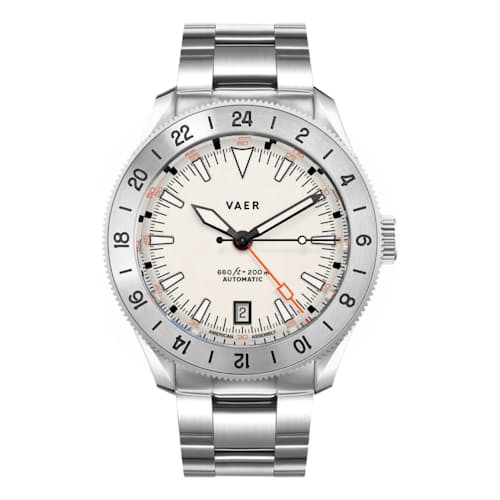 laydown image of G5 Pacific Polar GMT Watch