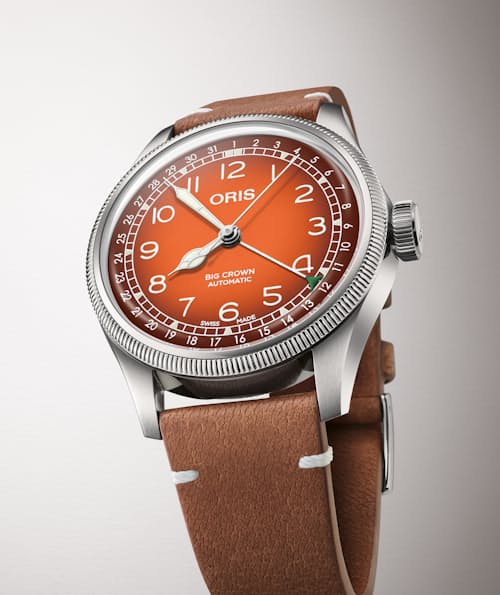 laydown detail image of Oris X Cervo Volante