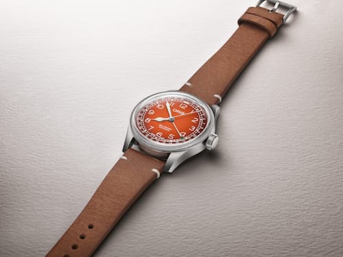 laydown detail image of Oris X Cervo Volante