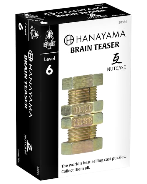laydown image of Nutcase Brain Teaser Puzzle