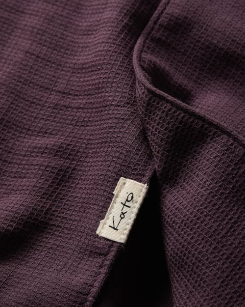 laydown detail image of The Wrench Waffle Camp Shirt