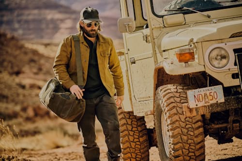lifestyle image of Dry Tin 5-Pocket Pants