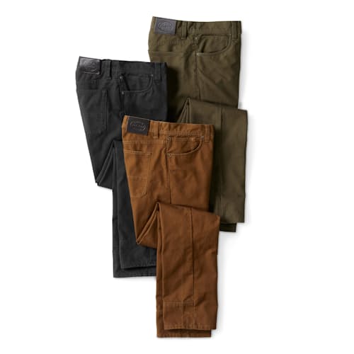 laydown image of Dry Tin 5-Pocket Pants