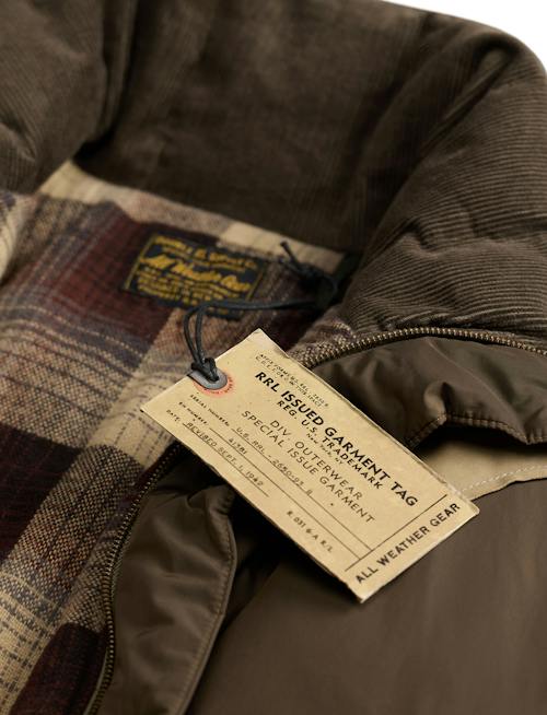 laydown detail image of Cowhide Moose Jacket