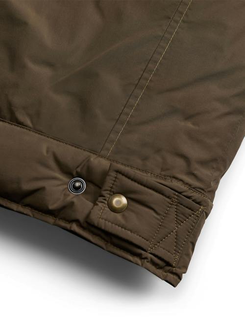 laydown detail image of Cowhide Moose Jacket