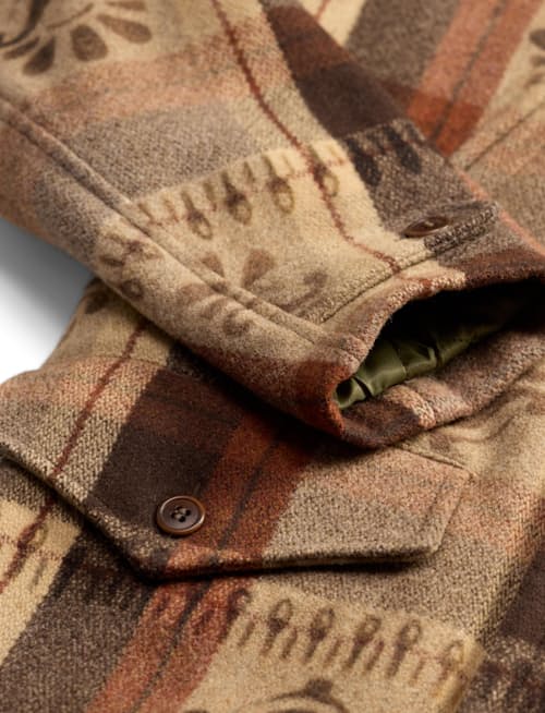laydown detail image of Missoula Coat