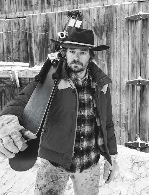 lifestyle image of Jacquard Western Overshirt