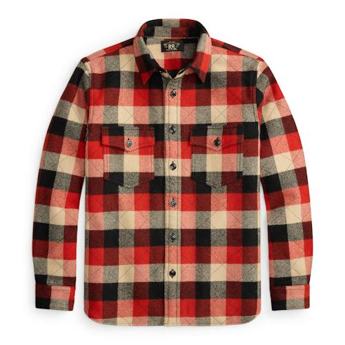 laydown image of Holt Insulated Shirt