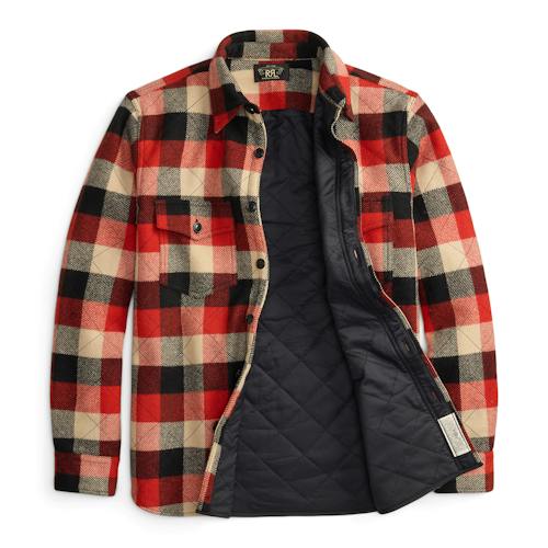 laydown image of Holt Insulated Shirt