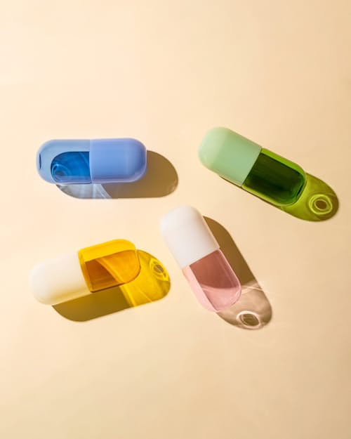no crop image of Happi Pill Carafe & Cup