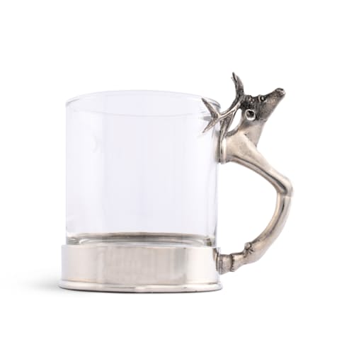 laydown image of Short Stag Handle Glass