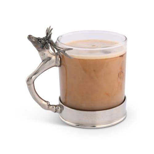 laydown image of Short Stag Handle Glass