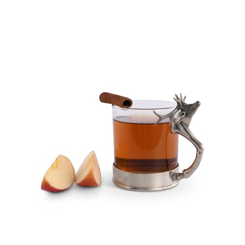 laydown image of Short Stag Handle Glass