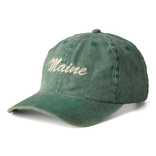 laydown image of Maine Script Hat