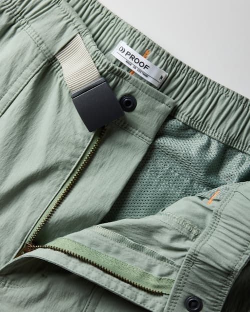 laydown detail image of Belted Utility Short