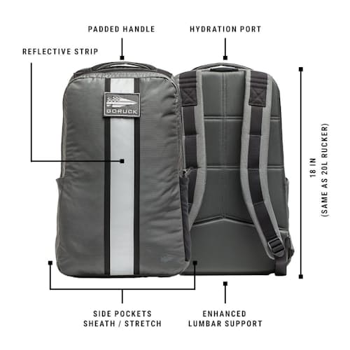 no crop image of Basic Rucker - 17L