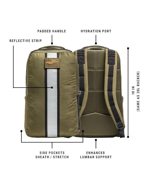 no crop image of Basic Rucker - 17L