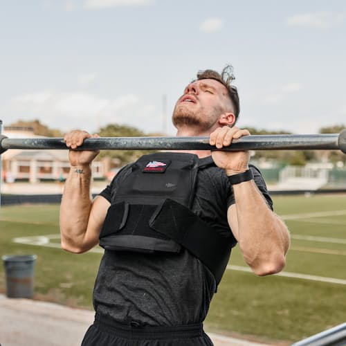 lifestyle image of New Curved Weight Vest