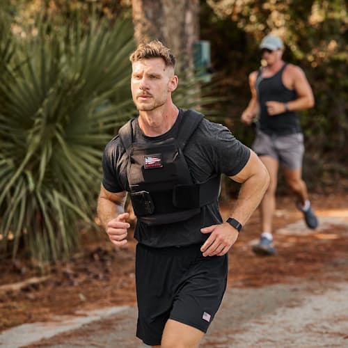 lifestyle image of Rucking Weight Vest
