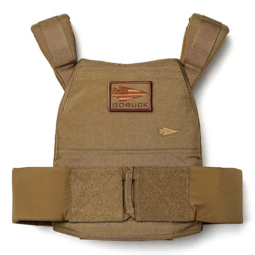 laydown image of New Curved Weight Vest