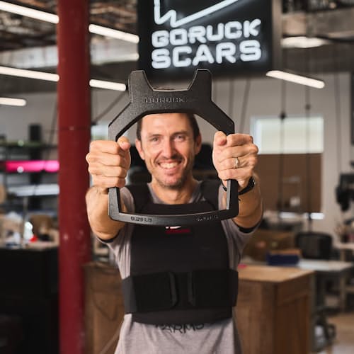 lifestyle image of New Curved Weight Vest