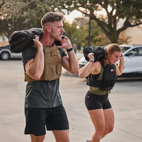 lifestyle image of Rucking Weight Vest